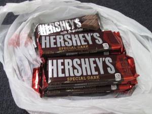 Assorted Hersheys Bars...