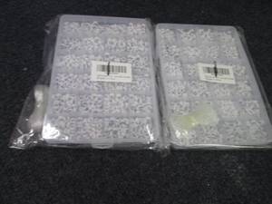 2 pks-Letter Beads 1200 Pieces 4x7m...
