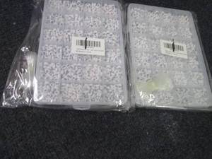 2 pks-Letter Beads 1200 Pieces 4x7m...