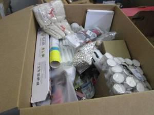 Box of Assorted Craft, Party & Misc...