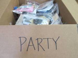 Box of Party Supplies...