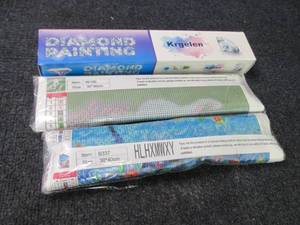3 Diamond Painting Kits...