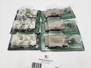 (8) 172 scale New In Package WWII Battle Tanks & Vehicles (5) Tank IS-3, (3) Marlene 1A5