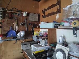 lot 318 image: Collection Of Garage Items And Hardware