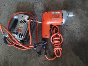 lot 326 image: Black And Decker Drill And JigSaw