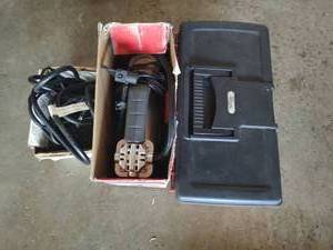 lot 333 image: Huskey 12 Volt Inflator Utility Box And Class 2 Power Unit