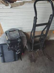 lot 340 image: Bike Rack Coushin And Dolly