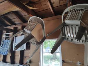 lot 344 image: Four Lawn Chairs