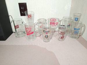 lot 20 image: Collection of Beer Glasses