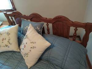 lot 44 image: Headboard and Frame