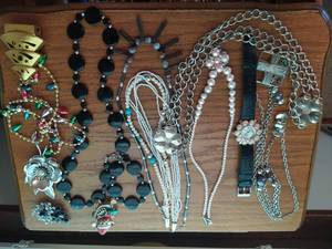lot 54 image: Collection of Fashion Costume Jewelry