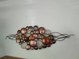 lot 58 image: Metal Wall Dcor