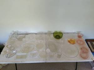 lot 72 image: Huge Collection of Glassware