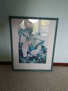 lot 101 image: Cockatoos Print
