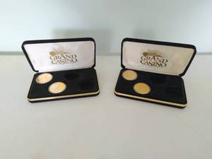 lot 112 image: Grand Casino Wildlife Collector Coins
