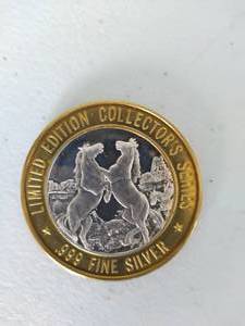 lot 115 image: .999 Fine Silver Coin