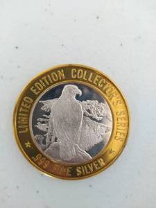 lot 116 image: .999 Fine Silver Coin