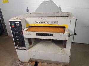 lot 2 image: Rockwell  Delta 24 x 9 inch Wood Planer