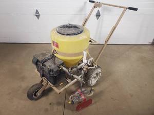 lot 14 image: Kromer 12 volt Battery Power Parking Lot  Field Striper