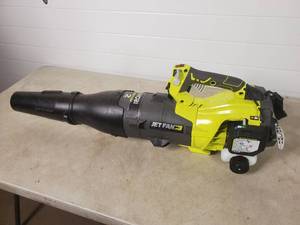 lot 27 image: Ryobi Gas Powered Blower