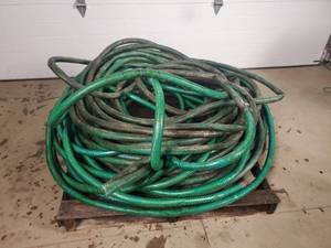 lot 30 image: 3 Lengths of 1 inch Commercial Water Hose