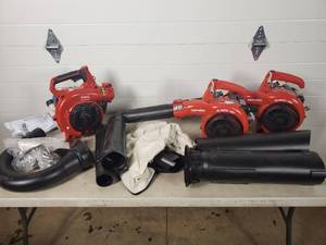 lot 36 image: 3 Gas Powered Blowers - Incomplete