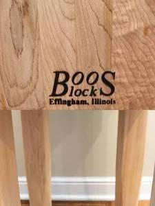 lot 24 image: Boos Butcher Block Work Table