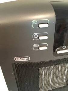 lot 30 image: Ceramic EcoTechnology Space Heater, 10W x 14.5H, Retail $89.95