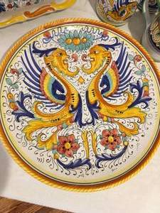 lot 31 image: Fiori Labor Derota La Devur, 13 Piece Dinnerware Set