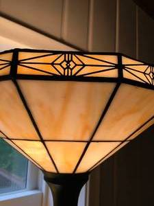 lot 34 image: Tiffany-Style Lamps -Set of 3