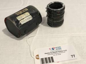 lot 77 image: Vivitar Automatic Extension Tube