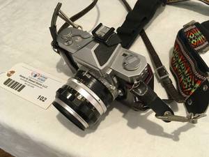 lot 102 image: Nikkormat Camera with Nippon Kogaku Lens