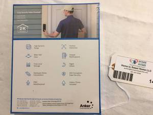 lot 142 image: 2K Wired Doorbell