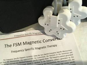 lot 145 image: SightNoise Cancelling Mask and FSM Magnetic Therapy Converter