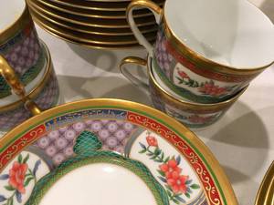 lot 149 image: Byzantium by Christian Dior Dinnerware Set