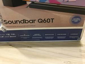 lot 168 image: Samsung Sound Bar Q60T