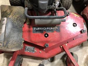 lot 602 image: 48 Fixed Deck Gear Drive T-bar (Model 39678)