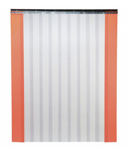 lot 29 image: TMI Strip Door, Smooth Strip Texture, 8 ft Opening Width, 7 ft Opening Height