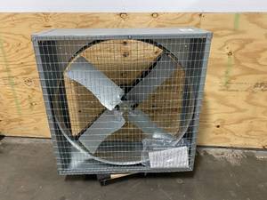 lot 36 image: DAYTON Agricultural Exhaust Fan, Belt Drive, Less Motor, 36 in Propeller Dia. (In.), 34 hp