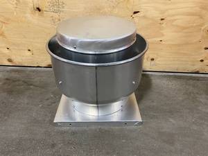 lot 37 image: DAYTON Assembled Upblast Ventilator, 13 14 in Wheel Dia., Direct-Drive