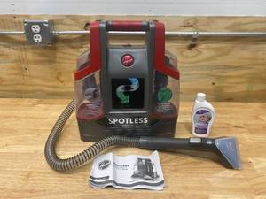 lot 50 image: HOOVER Spotless Portable Carpet & Upholstery Cleaner