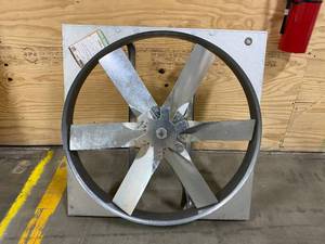 lot 63 image: DAYTON 30 in-Dia. Exhaust Fan, Standard Duty Belt Drive Less Drive Package