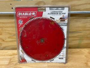 lot 66 image: DIABLO 12 in. x 96-Tooth LaminateNon-Ferrous Metal Cutting Saw Blade