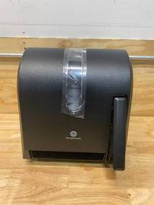 lot 83 image: GEORGIA-PACIFIC Paper Towel Dispenser, GP Pro, Black, (1) Roll, Manual