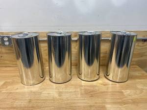 lot 93 image: BALDWIN FILTERS Lot of 4-  Can-Type Oil Filter Element, Length 15 332 in, Outside Dia. 7 1316 in