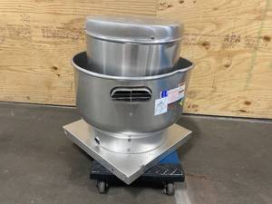 lot 109 image: DAYTON Assembled Upblast Ventilator, 13 14 in Wheel Dia., Belt-Drive