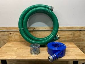 lot 10 image: GRAINGER APPROVED- 70 psi Dewatering Pump Hose Kit