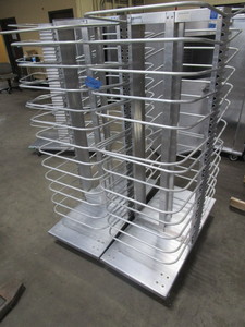 lot 260 image: CRESTOR BUTTERFLY SHEET PAN RACKS