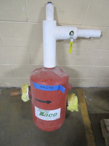 lot 435 image: TACO AIR SEPARATOR FOR HOT WATER HEATING SYSTEM