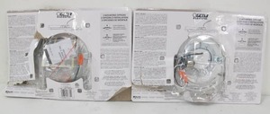 lot 549 image: 2-Pack Feit Electric 800 Lumen 56 Inch Round LED Recessed Downlight